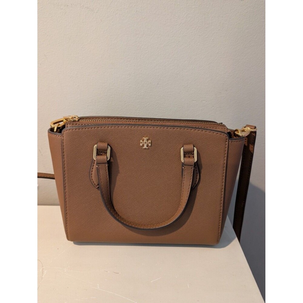 Tory Burch Emerson Mini Top Zip Tote Crossbody Bag